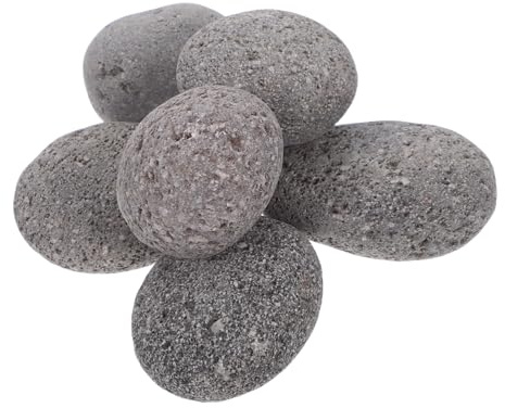 GALPADA Piedras Volcánicas Naturales para Fogata Accesorios Reutilizables para y Barbacoa Decoración Exterior para Patio y Estufa Gas