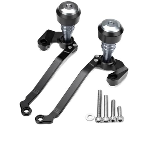 Rahmenschutz Absturzsicherung Für Aprilia RS 660 2021-2023 2022 Motorradrahmen-Schieberegler, Schutzverkleidung, Crashpad(Silver)