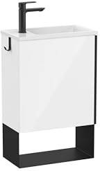 Roca Pro Mini Unik Mueble de Baño con Lavabo 465x258 mm Suspendido Blanco Brillo A852008806
