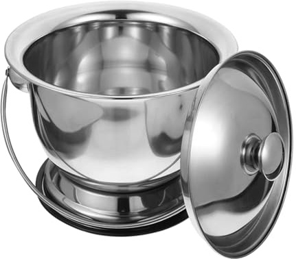 Yunmeryker Inodoro Urinario con Tapa para Niños Y Adultos, de Mano, para Interiores.