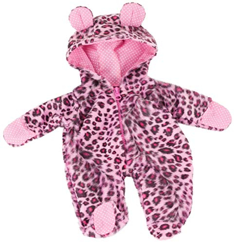 Götz 3403117 Onesie Cats Overall - Puppenbekleidung Gr. S - Bekleidungs- und Zubehörset für Babypuppen von 30-33 cm