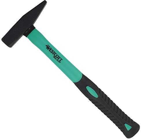 WESTCOTT Engineer's hammer 300 g, fibreglass handle, DIN 1041, E-16705 00