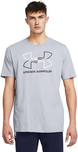 Under Armour Ua Gl Foundation Update Ss Camiseta, Mod Gray Medium Heather, XXL Hombre