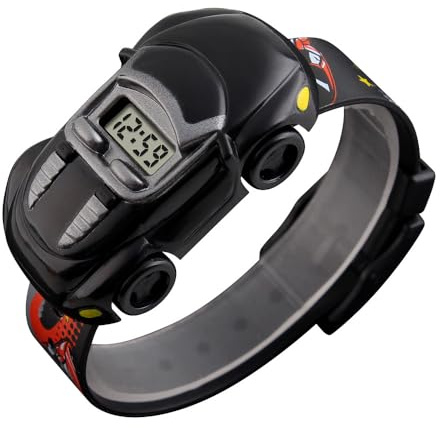 VIGOROSO Boys Girls Children Kids Digital Watch Car Watches Cartoon Wristwatch Watch for Boy - Kid's Gifts