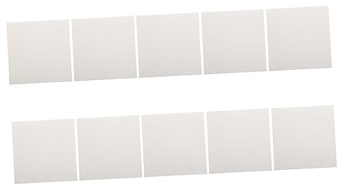 NUOBESTY 10er-pack Transparente Memo-aufkleber – Wiederverwendbare Haftnotizen Für Schule Büro Und Zuhause