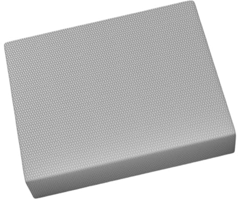 Amagogo Schaumstoff-Balance-Pad, Knieschoner, rutschfest, rutschfeste Schaumstoffmatte, Balance-Kissen für Krafttraining, Workout, Erwachsene, Pilates, GRAU