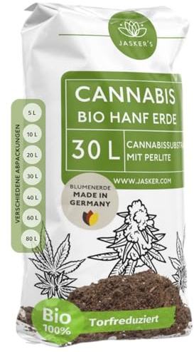 Bio Cannabis Erde 30 L - Mit Perlite