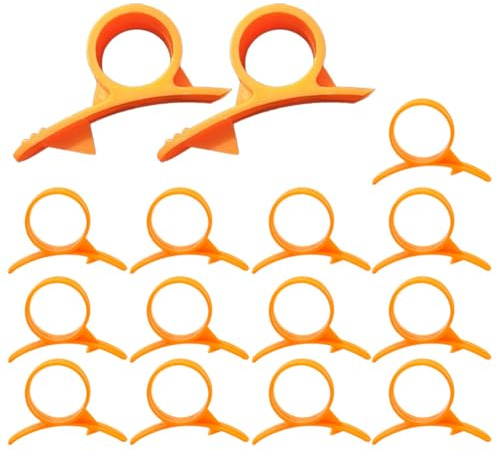 Orange Citrus Peelers, 13pcs Plastic Orange Peeler，2pcs Grapefruit Peeler. Lemon Citrus Fruit Labor-Saving Opener Peeler Kitchen Tools
