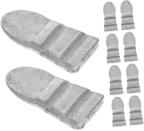 SOLUSTRE 10pcs Steel Handle Wedge Hammer Handle Reinforcement Metal Wedge for Tool Guard Replacement Parts