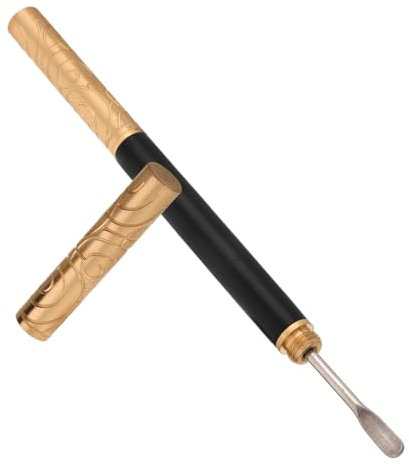 OFFSCH Bastoncino Per Mescolare Caffè Manico in Legno Strumento Per Latte Art in Acciaio Inossidabile Accessorio Per Arte Del Caffè