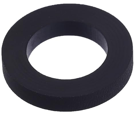 Gadpiparty Correa de transmisión de goma negra para grabadora y reproductor de música portátil con transmisión suave y buena elongación, adecuada para máquinas de cinta de casete y reemplazo de correa