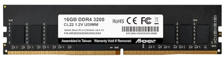 MMOMENT MD-4U 16GB DDR4 3200MHz UDIMM PC4-25600 1.2V CL22 PC Computer Desktop Memory Upgrade Module | PC4-25600; 288-pin; Memory upgrade module for compatible systems