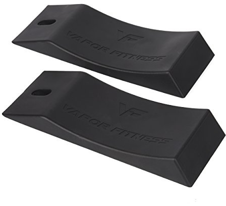 Breitester Kreuzhebekeil zum Gewichtheben (2 Pack) Langhantel Kreuzheben Jack Alternative, Dead Lift Wedge zum Laden von Langhantelgewichten Gewichtheben Zubehör Kompatibel mit Kreuzhebeplattform