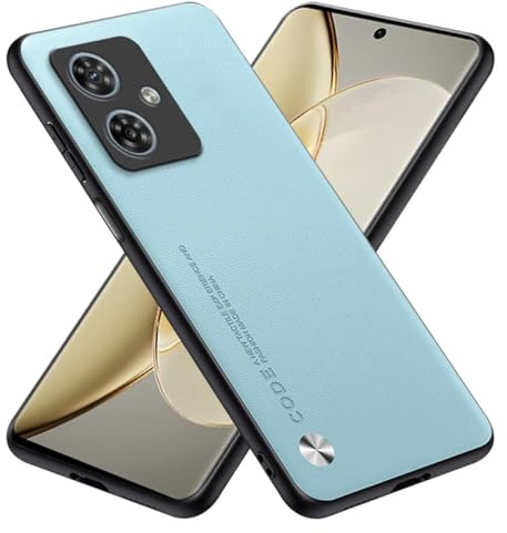 RankOne Funda Compatible con Motorola Moto g54 / Motorola Moto g54 Power (6.5) Carcasa Caso Cover Estuche - Azul Claro