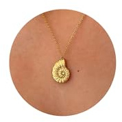 LLWOM Collar de oro para mujer, chapado en oro de 14 quilates, collar de estrella de David, colgante de cruz de mal de ojo, collar de corazón delicado para mujer, 16.5 inches + 2 inches extension