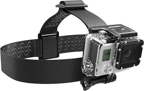 Reflex Camera Sangle de fixation frontale pour caméras d'action, compatible avec GoPro Hero 3-12 et autres caméras d'action