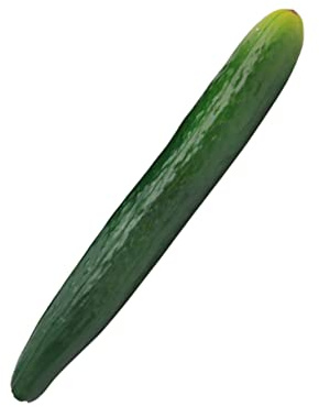 IMIKEYA Realistisches Gemüse/Gurke Foto-Requisite 27 cm Künstlich Langlebig Für Vitrinen