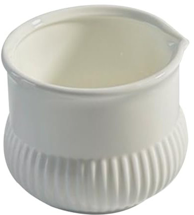 SOIMISS Jarra De Leche De Blanca Recipiente Para Jarabe y Salsa Para Servir Encimera o Preparar Café Espumoso