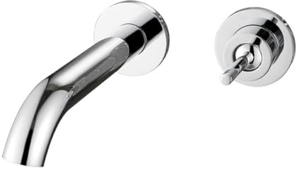 Modern Basin Mixer Tap Bathroom Sink Taps Concealed Faucet Washbasin Single Lever Mixer Washbasin Mixer Tap Washbasin Hot and Cold Water for Bathroom Chrome