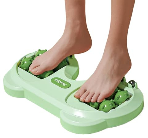 Fußroller-Massagegerät Rollbrett Tragbares Brett Ferse Druckentlastung | Fußgewölbe-Massagegerät für Wellness, Senioren-Erholung, Reflexzonenmassage und Entlastung – für Papa,