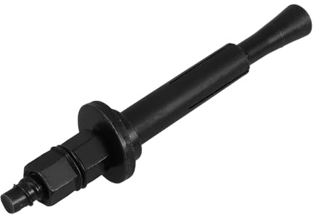Tornillo de Expansión para Fijación de Máquina de Agua, Negro | Acero al Carbono, Alta Eficiencia y Fijación Firme, para Brocas de Barrena en Obra y Reforma