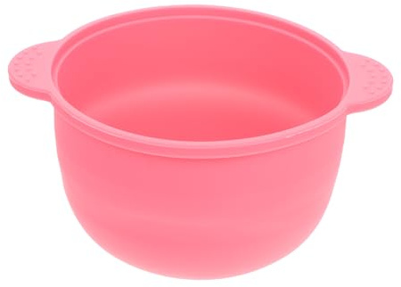 Antihaft Wachsschmelztopf aus Silikon in Rosa für Haarentfernungswachs