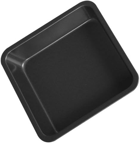 Angoily Moule à Gâteau Carré Acier Au Antiadhésif Plaque Pâtisserie Résistante Haute Température pour Cuisson Uniforme pour Biscuits Pains et Pizza