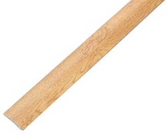 Dalsys Transition Profile Adjustment Profile 90cm x 50mm Noble Oak for screwing Including Fastening Material, Made of Aluminum