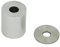 Sauerländer - Spazzola per pavimentazione tipo 2 adattatore adatto per Stihl FS 50 C-E, FS 38 e FS 40 (adattatore + disco in acciaio inox + dado + chiave a bussola)