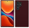 kwmobile Case Compatible with Galaxy S24 Ultra Case - TPU Silicone Cover - Works with Wireless Charging - Bordeaux Violet