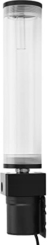 Acrylic Computer DIY Water Cooling Tank Cylinder Reservoir with 19W Pump and G1/4 Thread (210mm)
