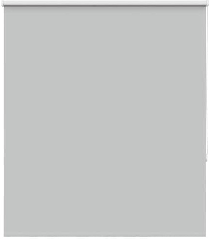 vidaXL Verdunkelungsrollo Hellgrau 140x150cm Stoffbreite 136,6cm, Rollo, Klemmfix, Thermorollo, Verdunklungsrollo, Klemmrollo, Fensterrollo