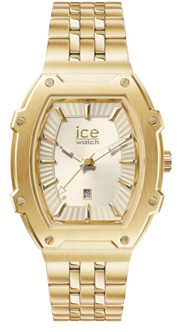 Ice-Watch - ICE boliday Almond skin Full steel - Guldklocka för damer med armband i rostfritt stål - 024552 (Small)