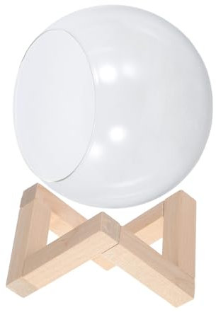 VINTORKY Vaso Rotondo in Con Supporto Contenitore in Stile Vintage Per Decorazioni Da Interni Per Bonsai Piante Aeree Vaso Idroponico