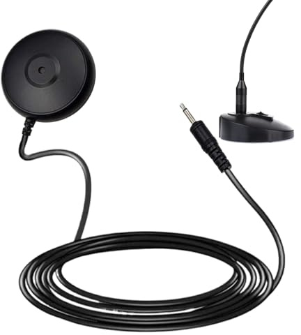 Générique Microphone pour Ordinateur De Bureau | Microphone de Mesure | Électronique Grand Public pour Enregistrement, Dictée, Podcast, Créateurs, Enseignants, Bureau et Maison