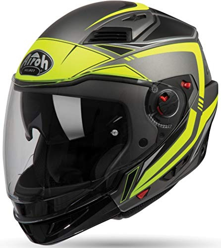 Helmet AIROH Executive LINE Yellow MATT S