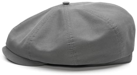 Sterkowski Modell Shelby | Baumwolle Schiebermütze für Herren und Damen | Luftdurchlässige Luftig Newsboy Cap