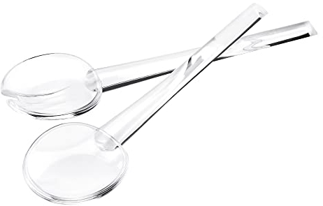 Guzzini 08070100 Posate Insalata, Plastica, Trasparente