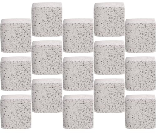 POPETPOP 15Pcs hamster molar stone chinchilla teeth grinding blocks rabbit mineral rabbit accessories hamster chew small animal treats small pet supplies guinea pig volcanic rock pumice