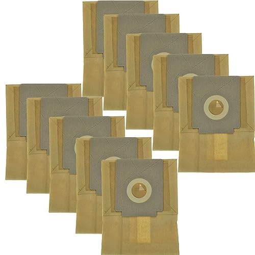 Find a Spare 10 x Pack Paper Dust Bags for Zanussi ZAN3002EL ZAN3002 Vacuum Hoover Cleaner Alternative To 9469358