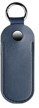 Flash Drive Case USB Flash Drive Cover Gift with Keychain Easy Storage Portable Small Protective Cover USB Storage Case, Dark Blue