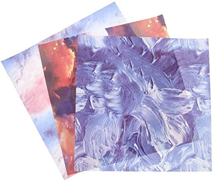 TEHAUX 3stücke Transferpapier Für DIY Infusible-Folie Multi-Funktion Transferfolien Dekorative Sublimationsfolie Für Kleidungsstücke