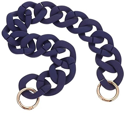 BELLIFFY Resin Replacement Bag Chain Shoulder Strap 41cm DIY Handbag Decorative Metal Chain Accessory for Crossbody and Shoulder Bags