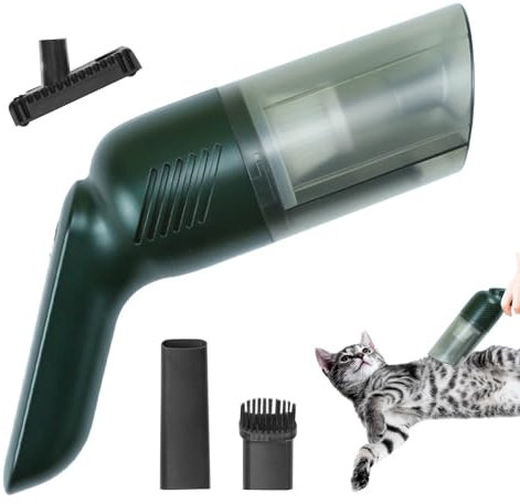 Ocastuted Strumento per la rimozione dei degli animali domestici, spazzola elettrica per spargimento, strumento di pulizia multifunzionale per piccoli animali, strumento di pulizia portatile per