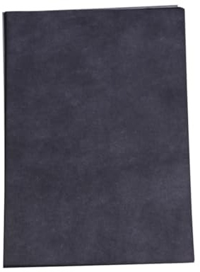 Uonlytech 100stücke Transferpapier Schwarz Kohlepapier Für Transfer Transparentpapier Mit Kohlenstoffbeschichtung Malkohlepapier Für Viele Oberflächen