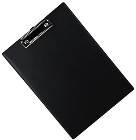 Veemoon Lot De 2 Presse-papiers A4 Solide En Carton Rigide, Tablette D’écriture Légère Trou De Fixation Murale, Pour Bureau, École Et Usage Professionnel