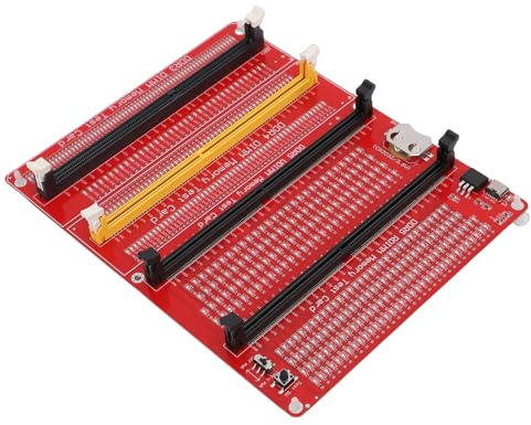 Aramox 4-in-1 RAM Memory Tester Card, DDR3 DDR4 DDR5 UDIMM/RDIMM Diagnostic Analyzer con LED per Desktop & Server