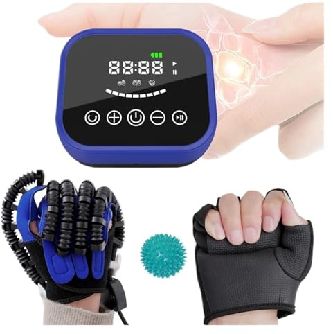 Esercizi for le dita e mani for pazienti emiplegici, guanti robot riabilitativi, fisioterapia for l'addestramento al recupero delle(Right hand XL)