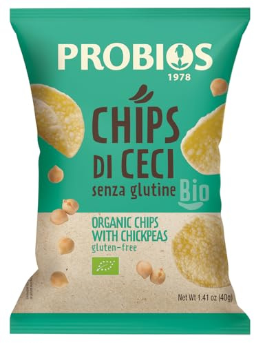 Probios Chips con garbanzos bio embalaje 12 x 40g