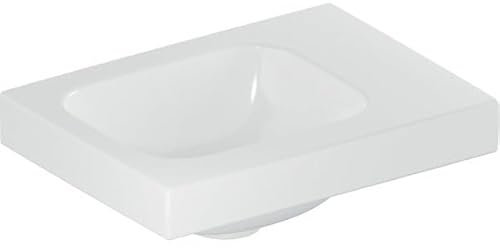 Geberit Handwaschbecken iCon Light 38x28cm, o. Hahnl., o. ÜL, weiß KeraTect